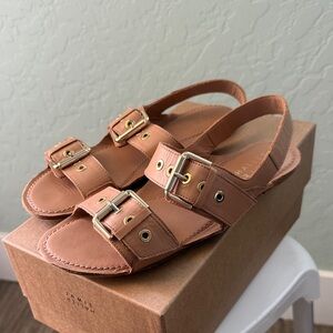 Jamie Haller double buckle in Bare EU39/US8